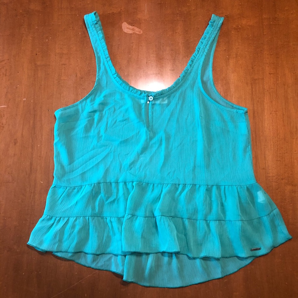 Abercrombie and Fitch Tank with Ruffles
